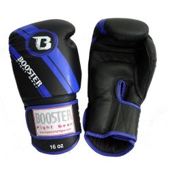 Booster Pro Foil Black & Blue V3 10oz Boxing Gloves
