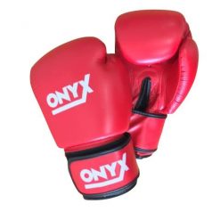 Red Onyx Thai Style Boxing Gloves