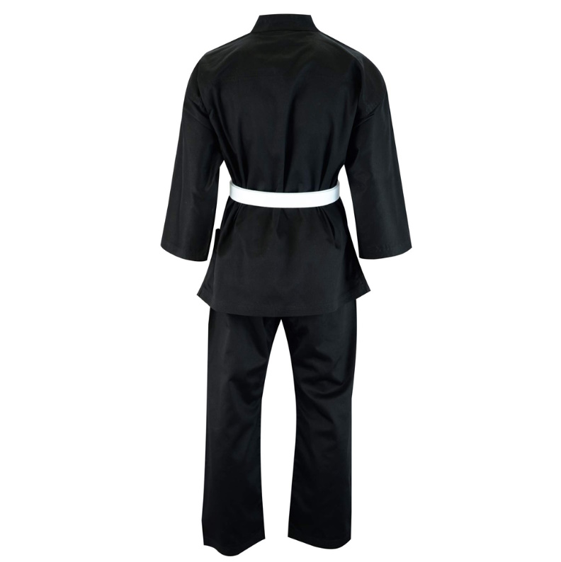 SHIDO - Black 7oz Lightweight Karate Uniform - Image 2